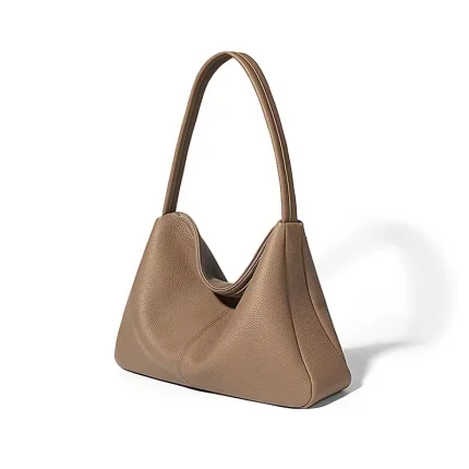 Leather Underarm Bag First Layer Cowhide Tote Bag 2022 New Fashion Large Capacity Handbag Women's Shoulder Bag